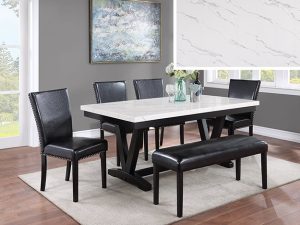 #2222WH – The “Tanner” Dining Set