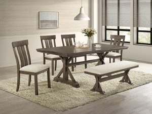 #2137OT – The “Lloyd” Dining Set in Oatmeal