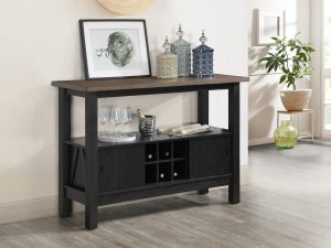 #2158WC-SERVER – The “Maribelle” Server in Wheat/Charcoal