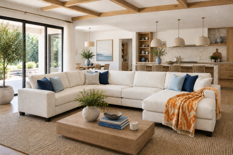 #1099 5 Piece Luxe Modular Sectional