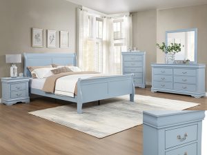 #B3760 – The “Louis Philippe” Bedroom in Blue