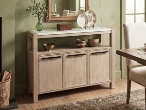 #1321-SB – The “Hazel” Genuine Marble Sideboard