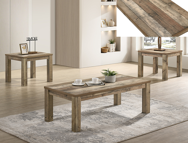 #4168RCW – The “Theo” Set in Reclaimed Wood